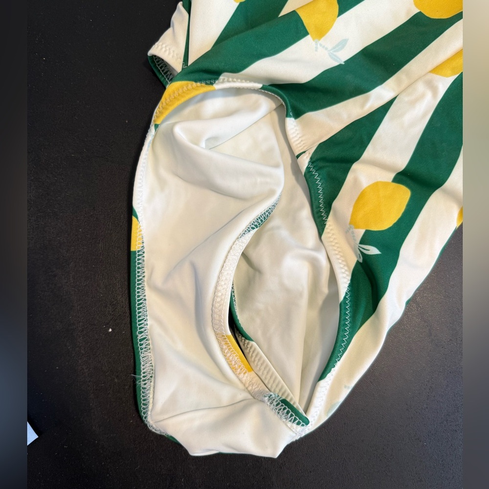 Solid And Striped Lemon One Piece - image 6
